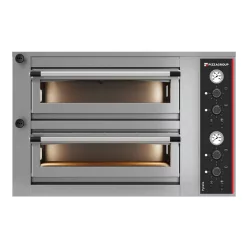   Pizzagroup pizzakemence, pyralis mechanikus vezérlés, activestone fűtés, 2x9 db 30/34 cm átmérőjű pizza