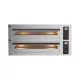 Pizzagroup pizzakemence, pyralis mechanikus vezérlés, activestone fűtés, 2x9 db 30/34 cm átmérőjű pizza