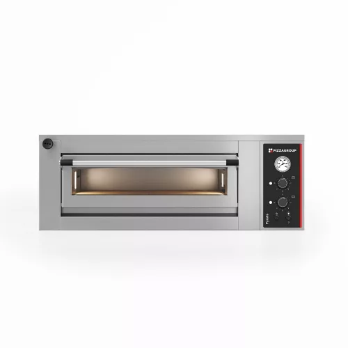 Pizzagroup pizzakemence, pyralis mechanikus vezérlés, activestone fűtés, 4 db 30/34 cm átmérőjű pizza