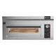 Pizzagroup pizzakemence, pyralis mechanikus vezérlés, activestone fűtés, 4 db 30/34 cm átmérőjű pizza