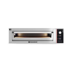   Pizzagroup pizzakemence, pyralis mechanikus vezérlés, activestone fűtés, 6 db 30/34 cm átmérőjű pizza