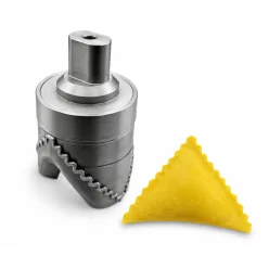   Sirman ravioli formabetét, háromszög alakú,recézett, 70×40 mm