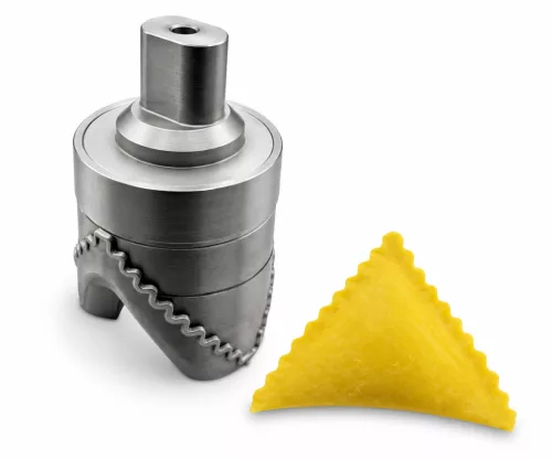 Sirman ravioli formabetét, háromszög alakú,recézett, 70×40 mm