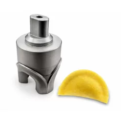   Sirman ravioli formabetét, nagy félhold alakú, sima, 72×49 mm