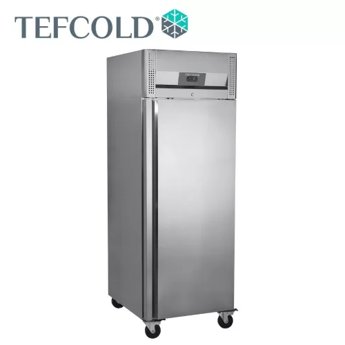 Tefcold hűtőszekrény, 1 ajtós, GN2/1, 408 l, ventilációs, 740x875x2090 mm