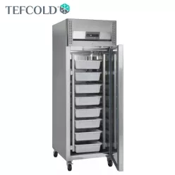   Tefcold hűtőszekrény, halas, 1 ajtós, 560 l, statikus, 680x810x2010 mm