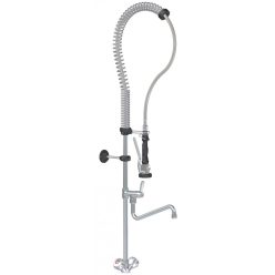   Zuhany, asztali, kétgombos csapteleppel és kifolyóval, top-class