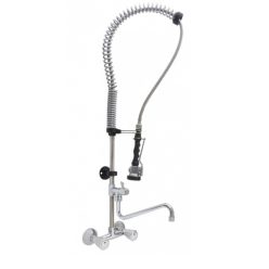   Zuhany, fali, kétgombos csapteleppel és kifolyóval, top-class