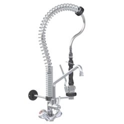   Mini zuhany, asztali, kétgombos csapteleppel és kifolyóval, top-class