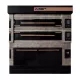 Moretti Forni serieS ICON pizzakemence, kétkamrás, elektromos, kelesztőszekrénnyel, elszívóernyővel, 32 db 30 cm átmérőjű pizzához
