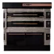 MorettiForni serieS ICON pizzakemence, kétkamrás, elektromos, kelesztőszekrénnyel, elszívóernyővel, 24 db 30 cm átmérőjű pizzához