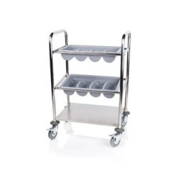 Evőeszköztartó kocsi