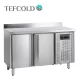 Tefcold hűtött munkaasztal, felhajtással, 2 ajtós, ventillációs, 240 literes, 1360x600x925 mm