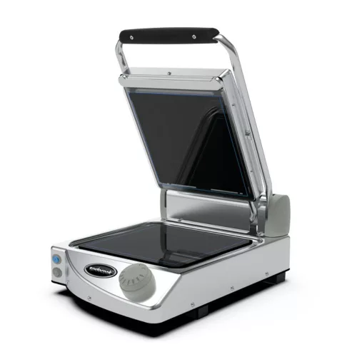 Spidocook kontakt grill, 1 zónás, üvegkerámia, sima felületű, 1,5 kW