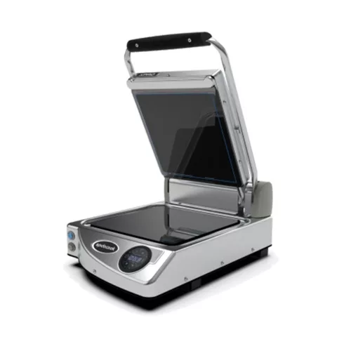 Spidocook XPRO digitális kontakt grill, 1 zónás, üvegkerámia, sima felületű, 1,5 kW