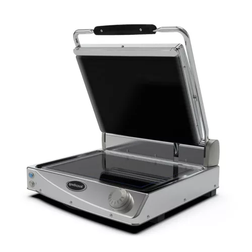 Spidocook ECO kontakt grill, 1 zónás, üvegkerámia, sima felületű, 2 kW