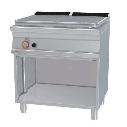 Lotus tűzhely, gázüzemű, 1 zóna, francia lap, nyitott tárolóval, 12 kw