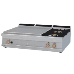   Lotus tűzhely, gázüzemű, 1 zónás francia lappal, 2 égőfejjel, asztali, 29 kw