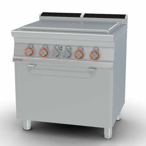 Lotus tűzhely, elektromos, 4 zónásFrancia lap, elektromos statikus sütővel