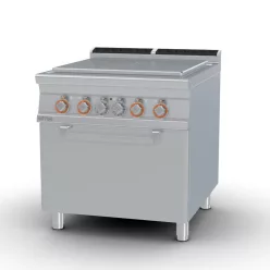   Lotus tűzhely, elektromos, 4 zónásFrancia lap, elektromos légkeveréses sütővel, 18,92 kw