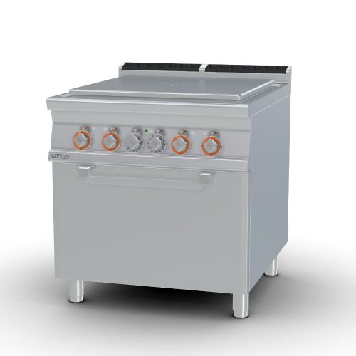 Lotus tűzhely, elektromos, 4 zónásFrancia lap, elektromos légkeveréses sütővel, 18,92 kw