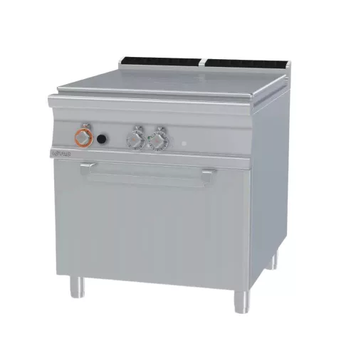 Lotus tűzhely, gázüzemű, 1 zóna, francia lap, elektromos légkeveréses sütővel, 12 kW+5,32 kW