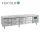 Tefcold hűtött alépítmény, GN1/1, 8 fiókkal, 2230 x 700 x 670 mm