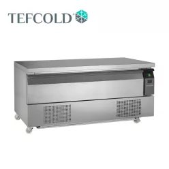   Tefcold hűtött/mélyhűtött alépítmény, 1 fiókkal, 1230 x 700 x 605 mm