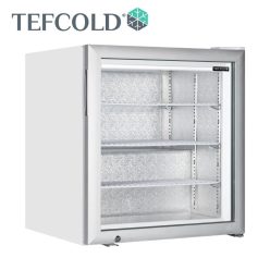  Tefcold mélyhűtőszekrény, asztali, üveg ajtóval, 90 l,  610x540x670 mm