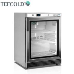  Tefcold fagyasztóvitrin, 200 literes, üvegajtós, ventillációs