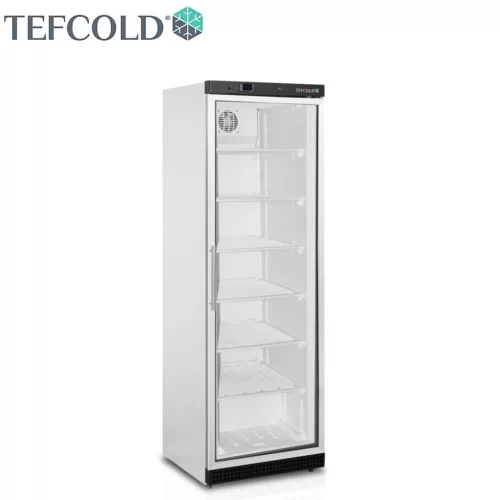 Tefcold fagyasztóvitrin, 400 literes, üvegajtós, ventillációs