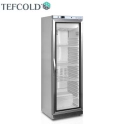   Tefcold fagyasztóvitrin, 400 literes, üvegajtós, ventillációs