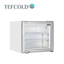   Tefcold mélyhűtőszekrény, asztali, üveg ajtóval, 50 l, 570x530x520 mm
