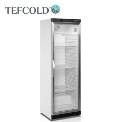   Tefcold hűtővitrin, 374 literes, üvegajtós, ventillációs, fehér