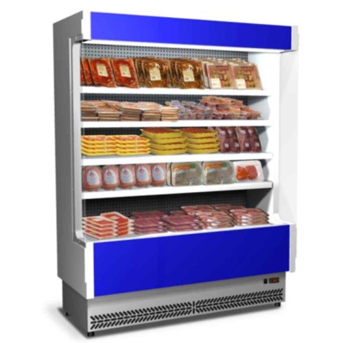 Tecnodom hűtővitrin felvágottak és tejtermékek számára, festett