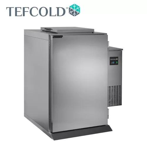 Tefcold ételmaradék hűtő, 1 ajtós, rozsdamentes, ventillációs