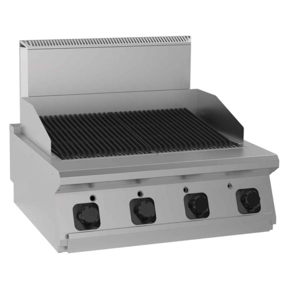 VIZES GRILL, gázüzemű, asztali, 2 zónás, 12 kW