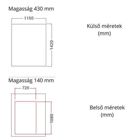 Pizzakemence, kétkamrás, elektromos, digitális kezelőpanellel