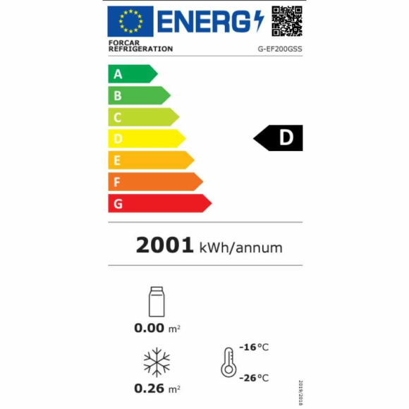 MÉLYHŰTŐSZEKRÉNY, 200 literes, palásthűtéses, üvegajtóval, rozsdamentes