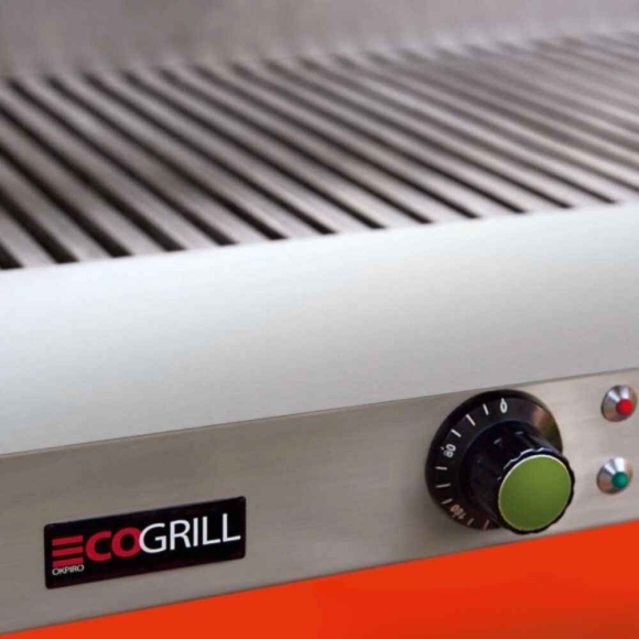 Energiatakarékos elektromos grillsütő, 1 zónás, 5,4kW