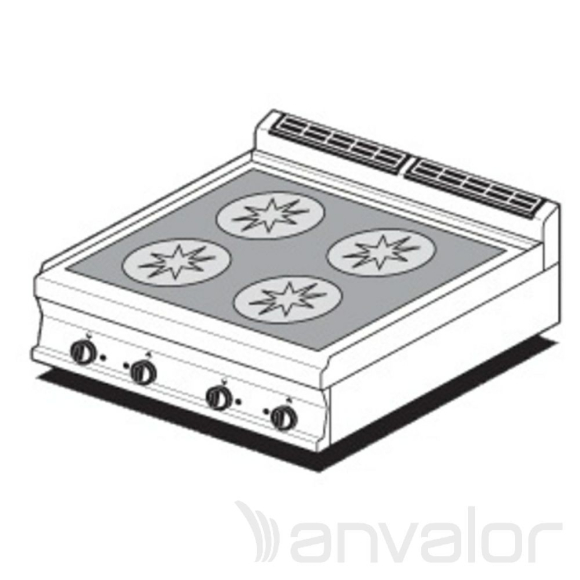 Indukciós Tűzhely - PCIT-98ET
