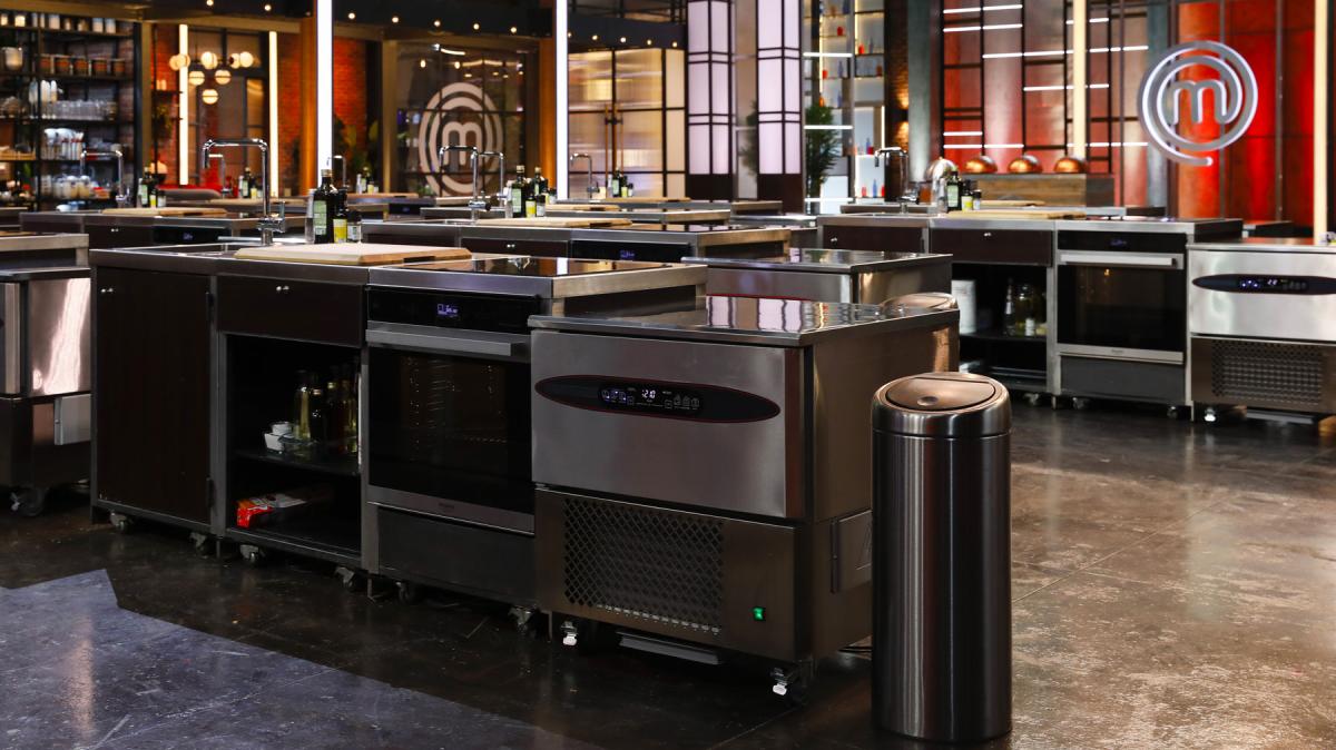 Tecnodom gépek MasterChef Italia stúdiókonyhában