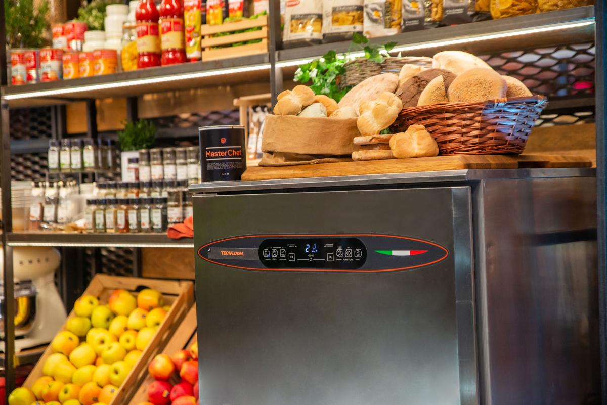 Tecnodom gyorshűtő MasterChef környezetben