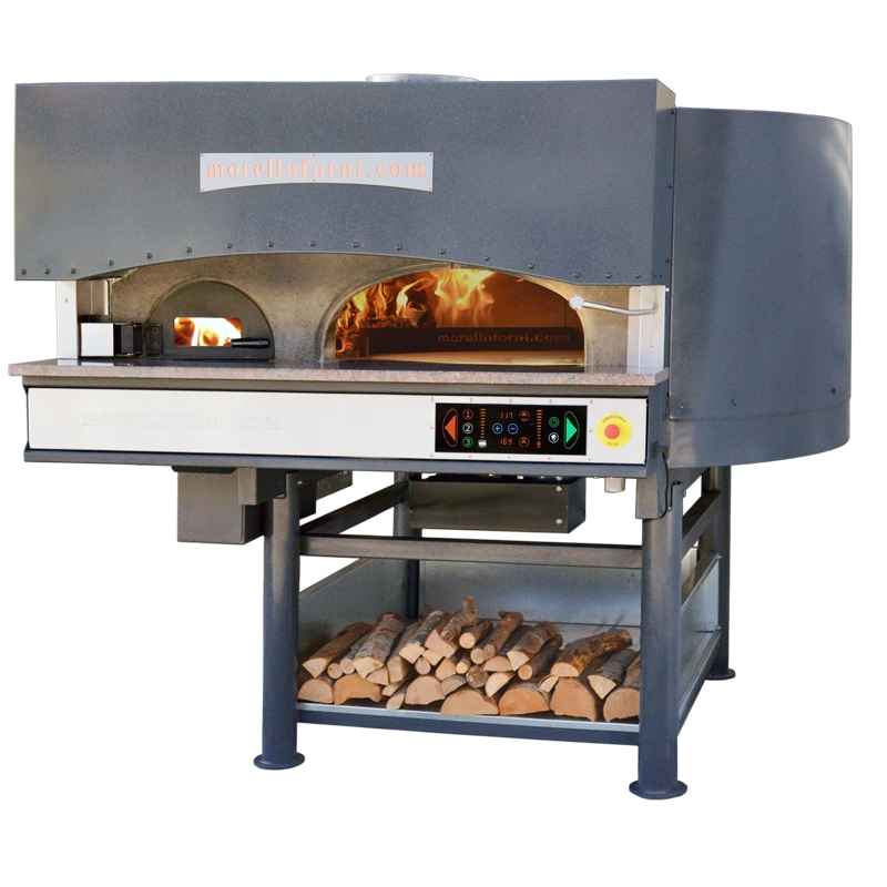 Morello Forni MRE nagyméretű professzionális forgótányéros pizzakemence