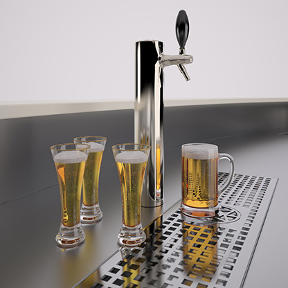 Tecnosteel sörpult és bármegoldás
