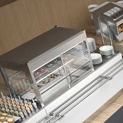 Tecnosteel self service pult