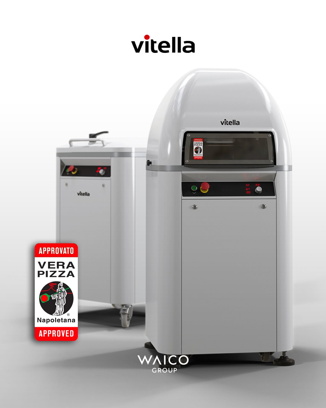Vitella gép szakmai bemutató tésztagolyókkal
